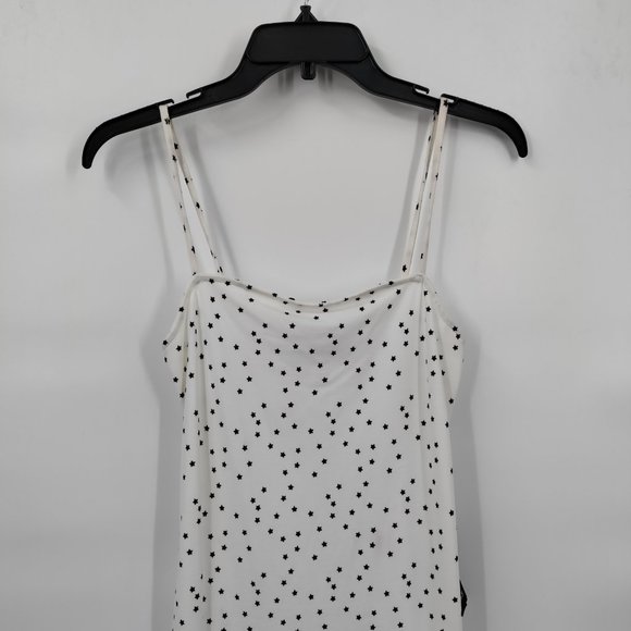 Forever 21 Knit Dress - Cream/Black Stars Printed - Small - Picture 2 of 11